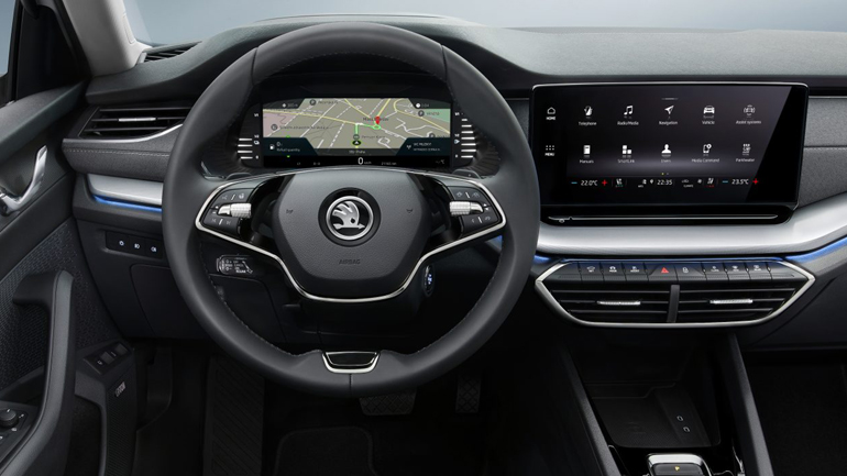 Το νέο τιμόνι της Skoda διαθέτει 14 χειριστήρια